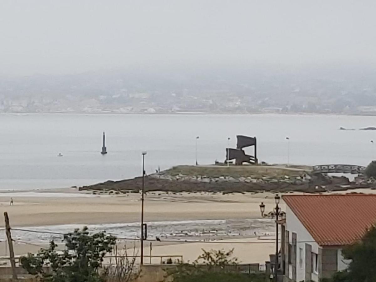 Vivienda Con Terraza En Playas De Baiona 아파트 외부 사진