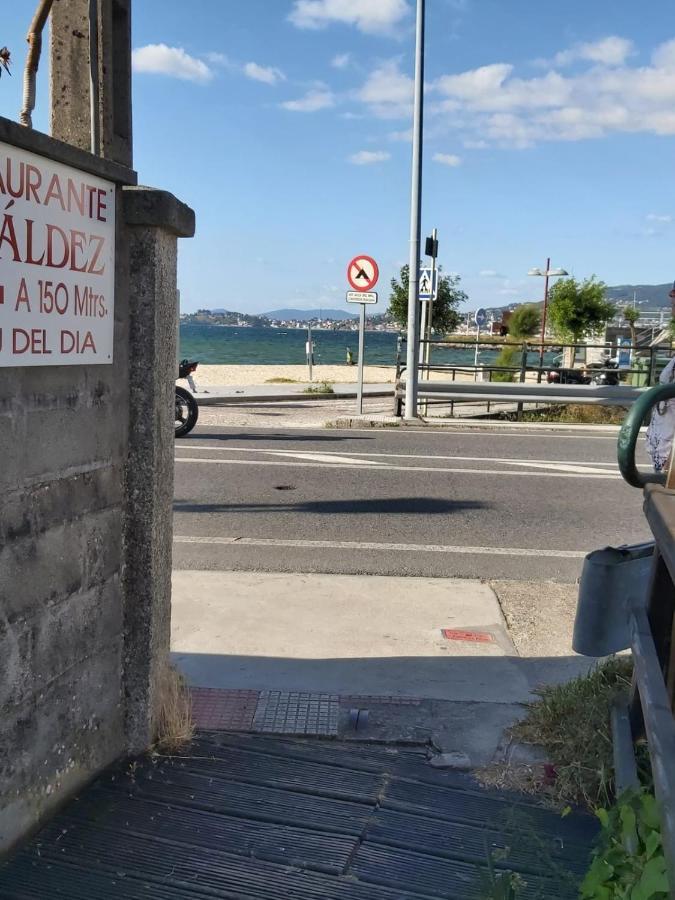 Vivienda Con Terraza En Playas De Baiona 아파트 외부 사진