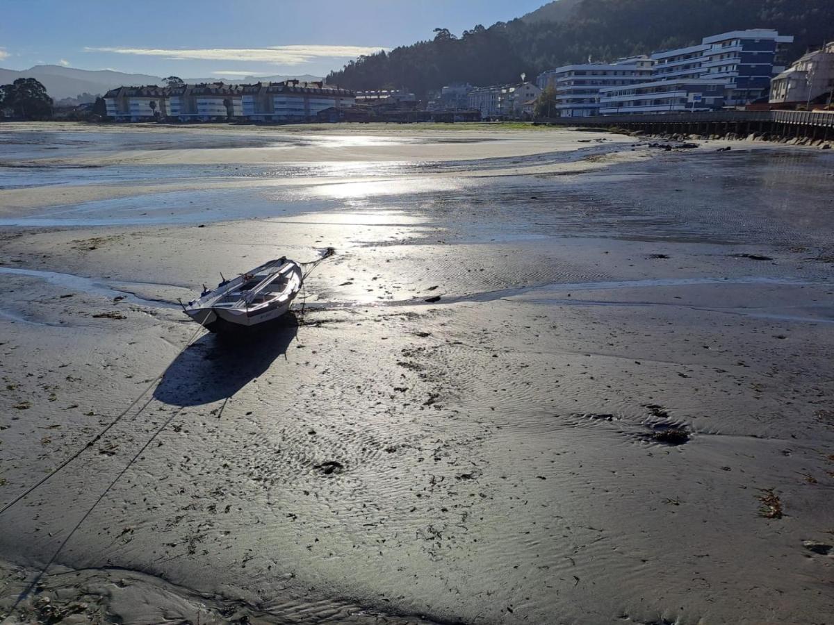 Vivienda Con Terraza En Playas De Baiona 아파트 외부 사진